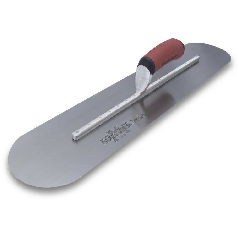 Marshalltown 12225 22 X 4 Finishing Trl - Fully Rounded Curved DuraSoft Handle MXS224FD - Lined Out Marshalltown 12225 22 X 4 Finishing Trl - Fully Rounded Curved DuraSoft Handle MXS224FDMasonry Trowels