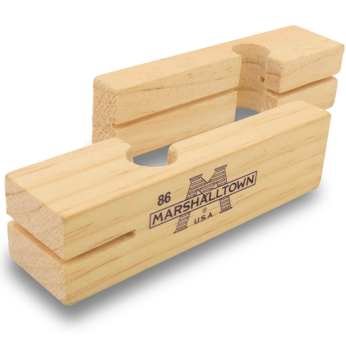 Marshalltown 16506 3 - 3/4" Wood Line Block (Pair) - Lined Out Marshalltown 16506 3 - 3/4" Wood Line Block (Pair)Masonry Tools