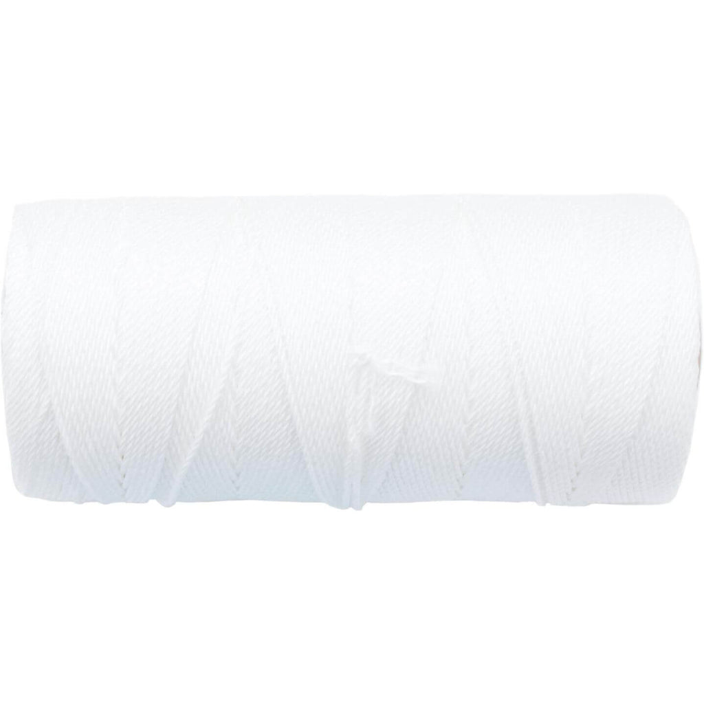 Marshalltown 16586 Twisted Nylon Mason's Line - 1000' (304M) White - Lined Out Marshalltown 16586 Twisted Nylon Mason's Line - 1000' (304M) WhiteMasonry Tools