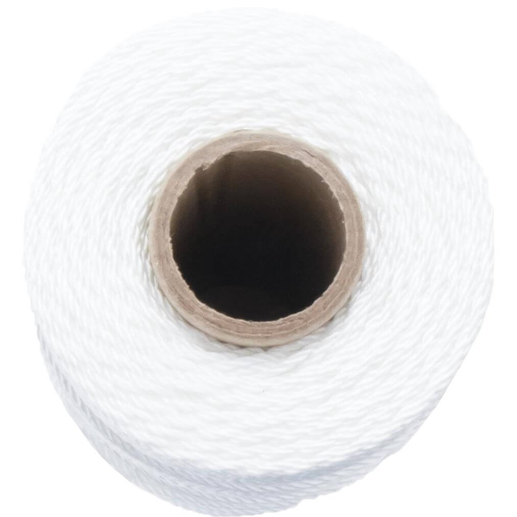 Marshalltown 16586 Twisted Nylon Mason's Line - 1000' (304M) White - Lined Out Marshalltown 16586 Twisted Nylon Mason's Line - 1000' (304M) WhiteMasonry Tools
