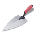 Marshalltown 18587 Philadelphia QLT Brick Trowel 10" x 5" Soft Grip Handle - Lined Out Marshalltown 18587 Philadelphia QLT Brick Trowel 10" x 5" Soft Grip HandleMasonry Trowels