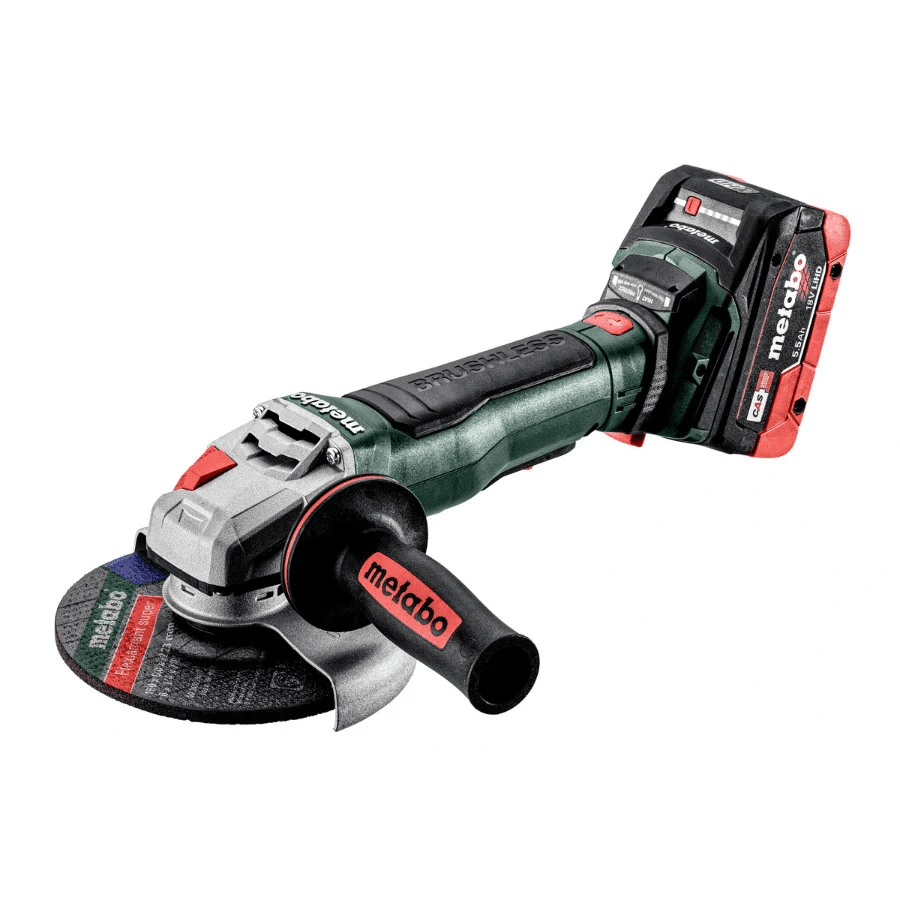 Metabo 601737620 Metabo WPB 18 LT BL 11 - 150 Quick 5.5 Kit 6” Brushless Braking Angle Grinder Kit - Lined Out Metabo 601737620 Metabo WPB 18 LT BL 11 - 150 Quick 5.5 Kit 6” Brushless Braking Angle Grinder KitGrinders