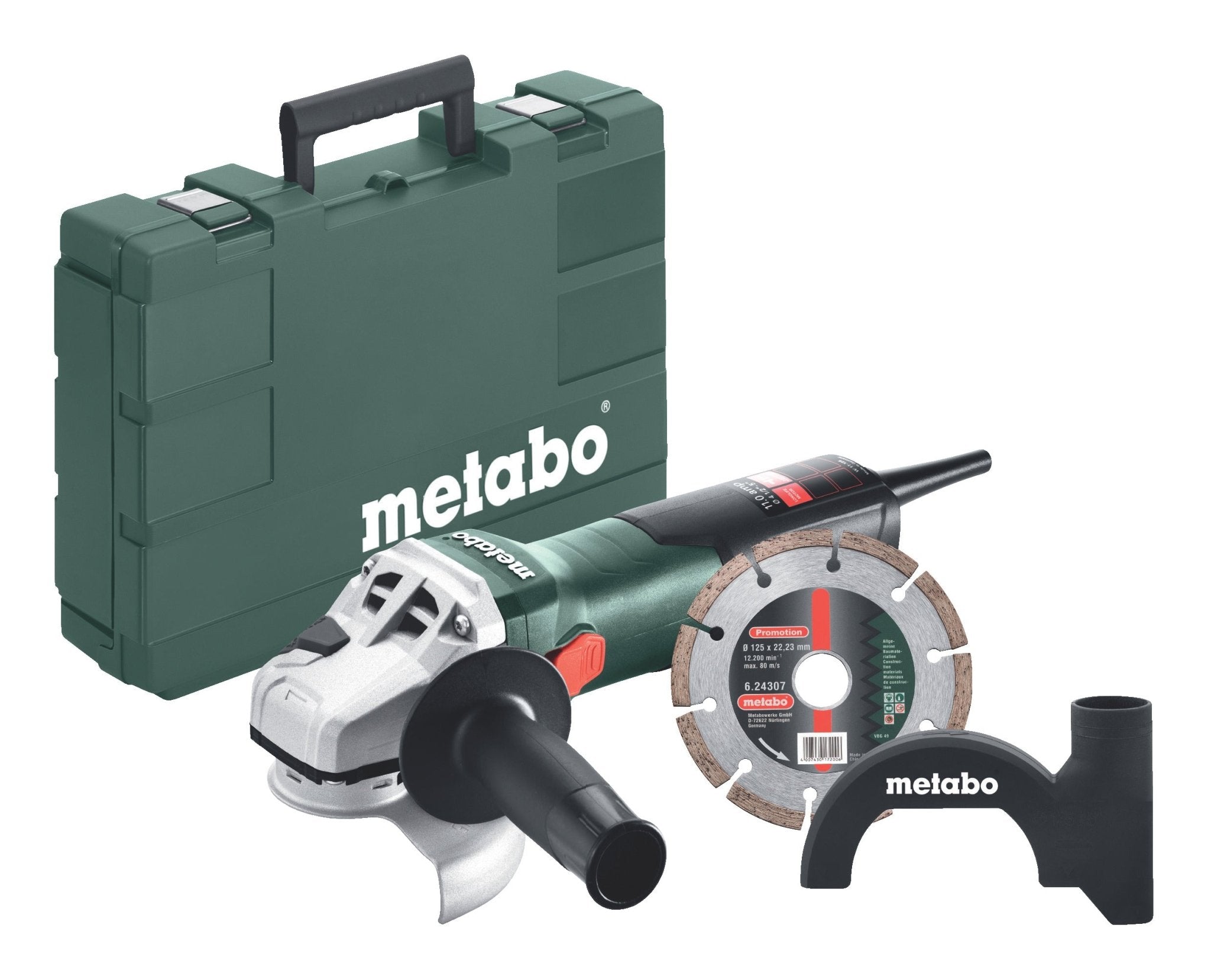 Metabo 603622850 4.5" / 5" Angle Grinders Set - Lined Out Metabo 603622850 4.5" / 5" Angle Grinders SetGrinders