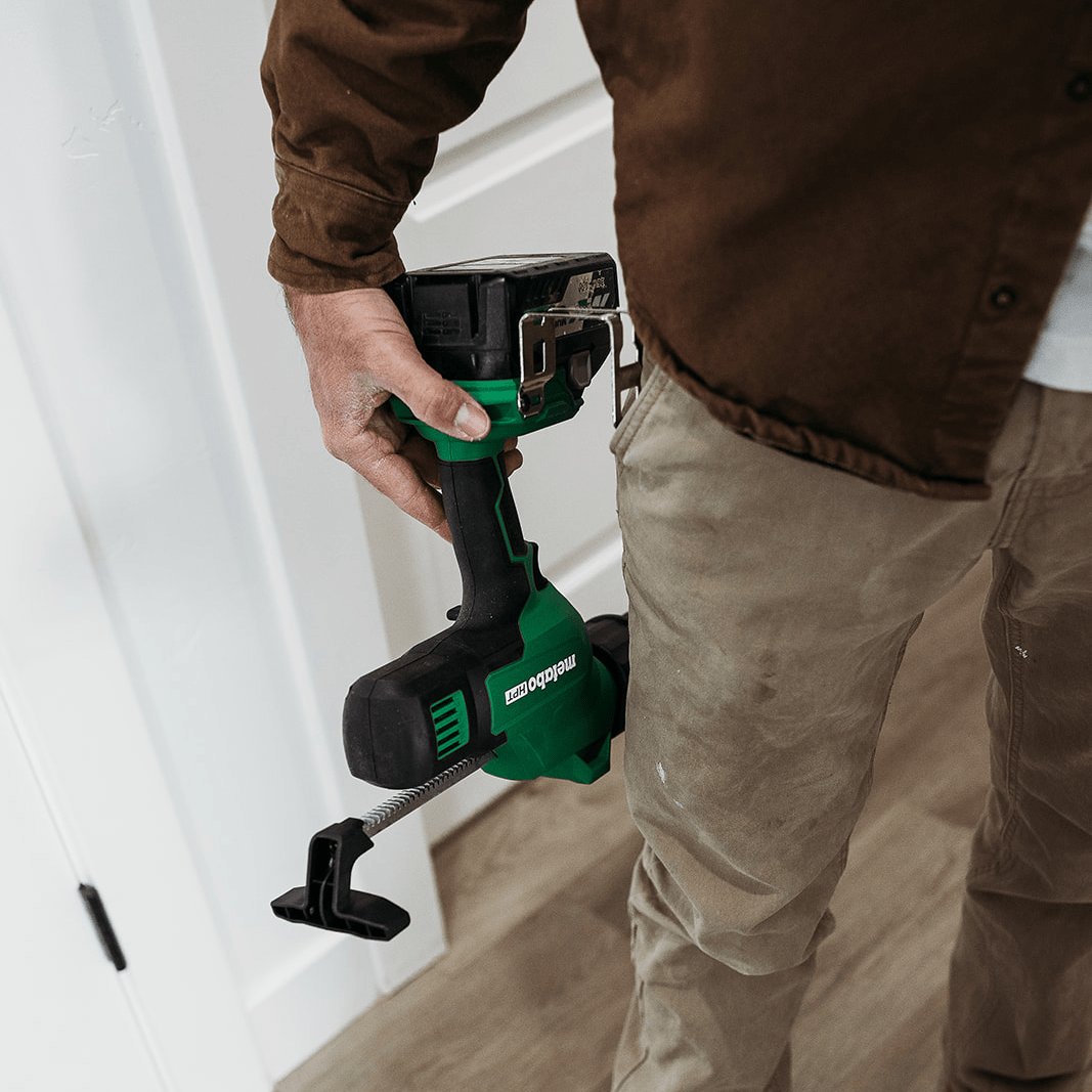 Metabo HPT AC18DAQ4M 18V Cordless Caulking Gun - Lined Out Metabo HPT AC18DAQ4M 18V Cordless Caulking GunCaulking Tools