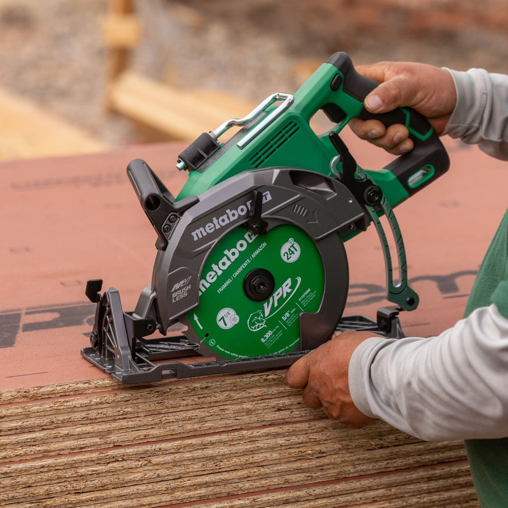 Metabo HPT C3607DWAQ4M 7 - 1/4 Inch Rear Handle Circular Saw (Bare Tool) - Lined Out Metabo HPT C3607DWAQ4M 7 - 1/4 Inch Rear Handle Circular Saw (Bare Tool)Handheld Circular Saws