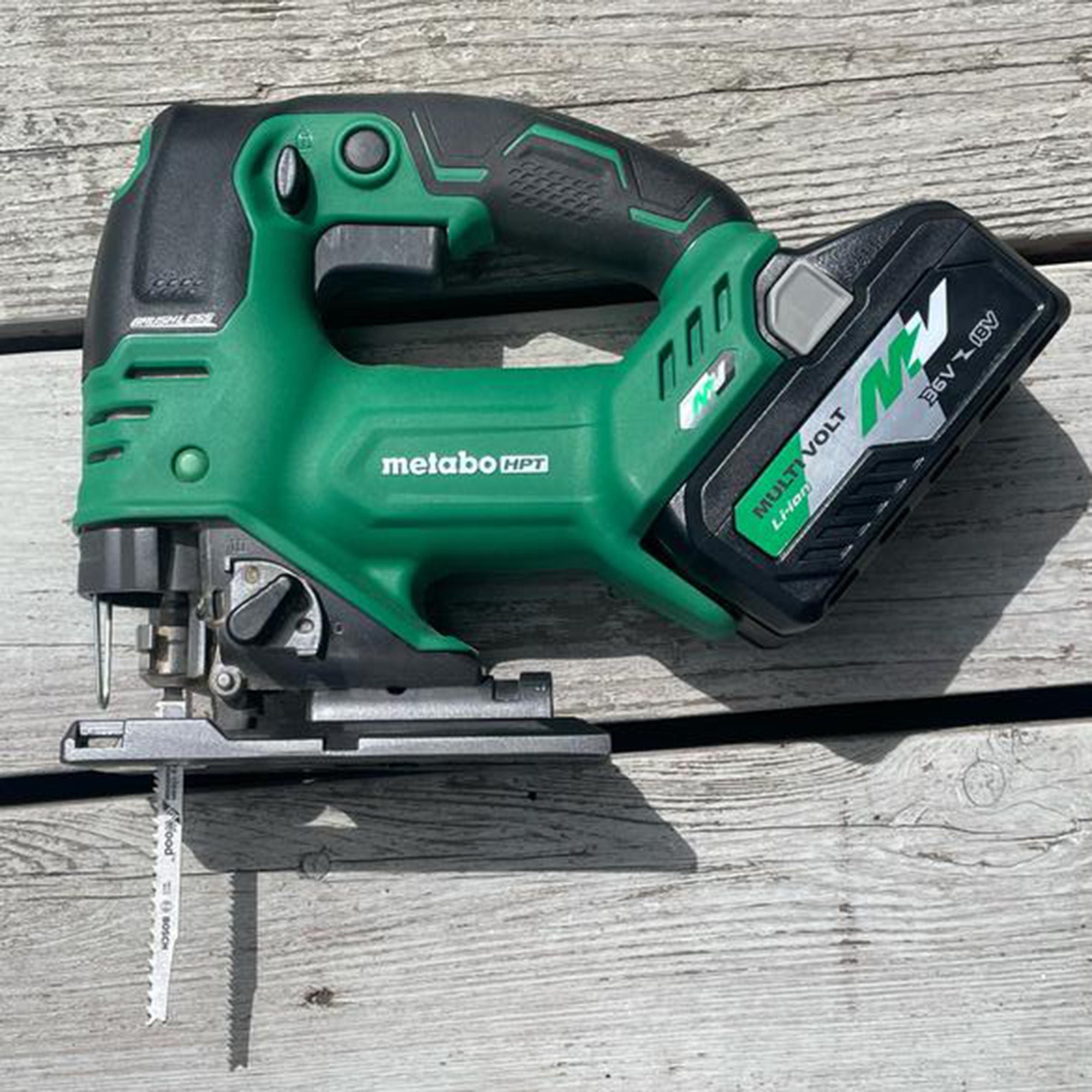 Metabo HPT CJ36DAQ4M 36V MultiVolt Cordless Brushless Orbital Jig Saw (Tool Body Only - Lined Out Metabo HPT CJ36DAQ4M 36V MultiVolt Cordless Brushless Orbital Jig Saw (Tool Body OnlyJigsaws