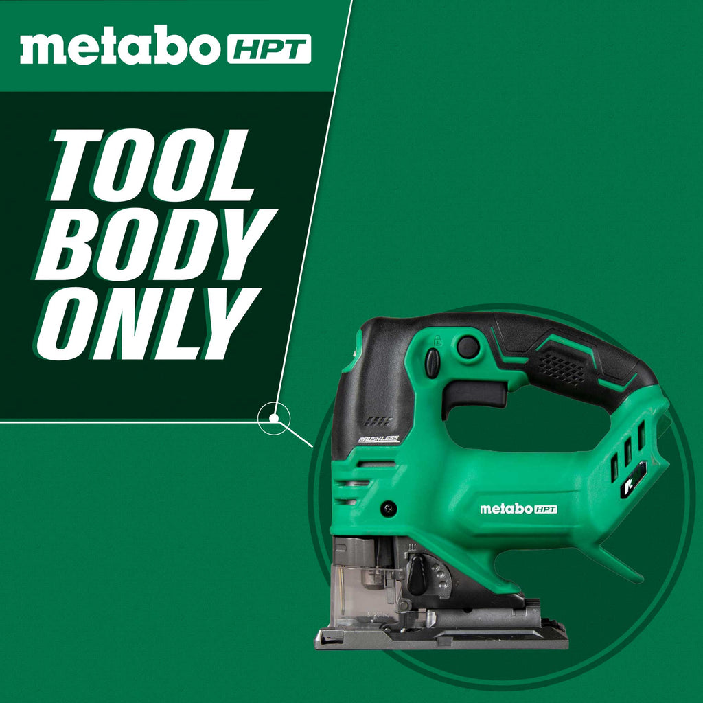 Metabo HPT CJ36DAQ4M 36V MultiVolt Cordless Brushless Orbital Jig Saw (Tool Body Only - Lined Out Metabo HPT CJ36DAQ4M 36V MultiVolt Cordless Brushless Orbital Jig Saw (Tool Body OnlyJigsaws