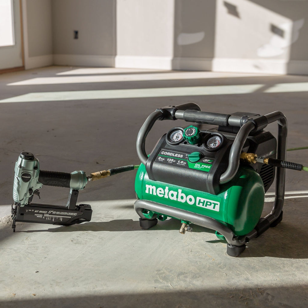 Metabo HPT EC36DAQ4M 36V MultiVolt 2 Gallon Cordless Compressor - Lined Out Metabo HPT EC36DAQ4M 36V MultiVolt 2 Gallon Cordless CompressorCompressors