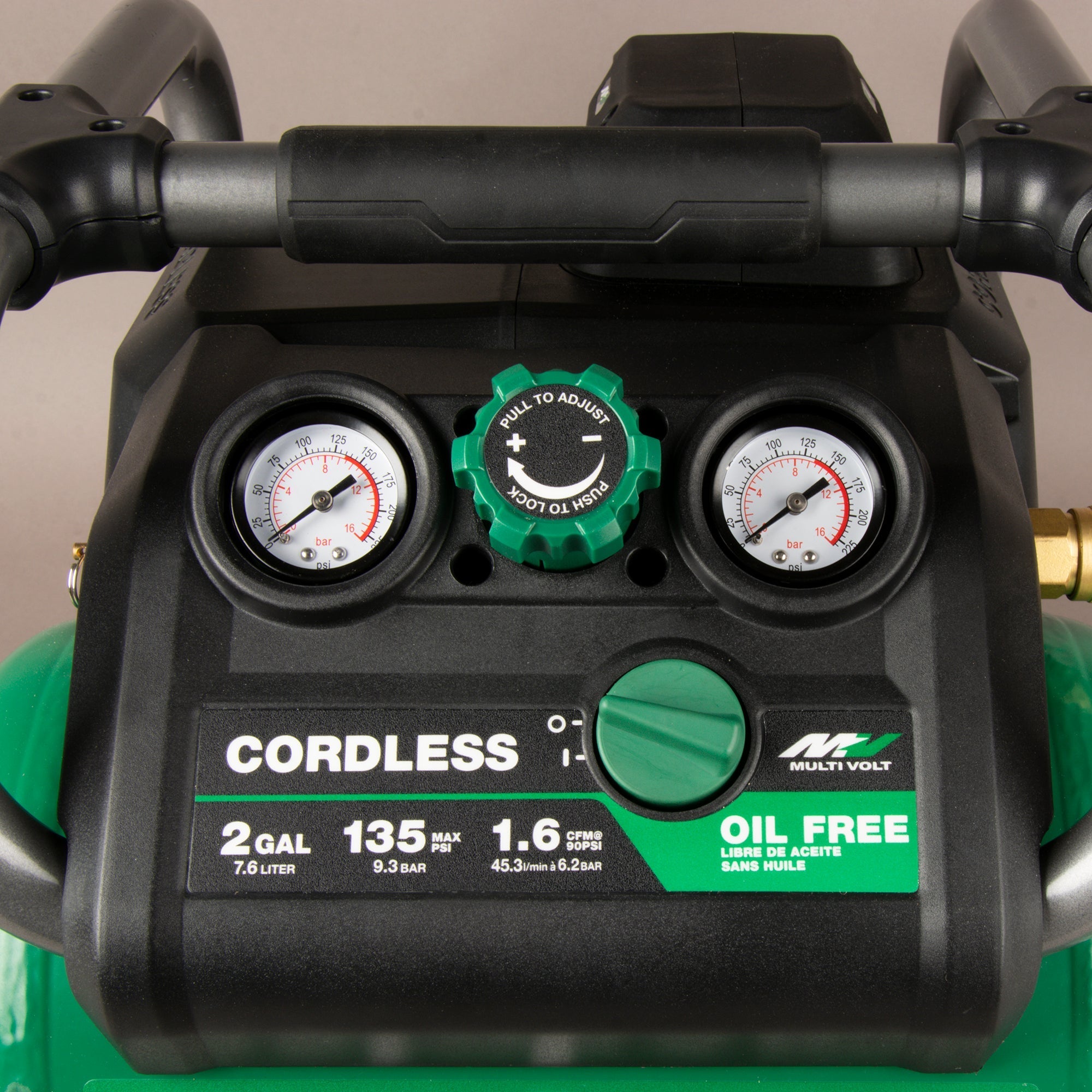 Metabo HPT EC36DAQ4M 36V MultiVolt 2 Gallon Cordless Compressor - Lined Out Metabo HPT EC36DAQ4M 36V MultiVolt 2 Gallon Cordless CompressorCompressors