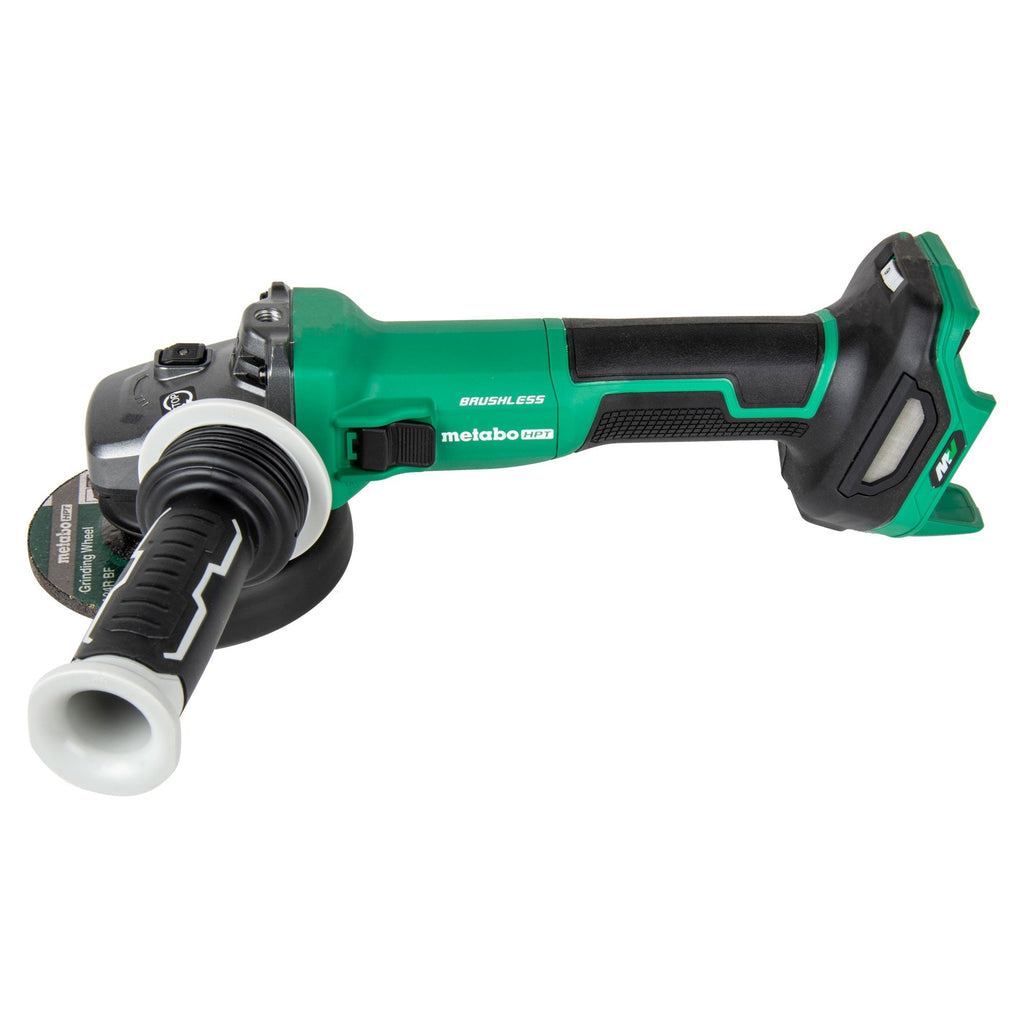 Metabo HPT G3612DVEQ6M 36V MultiVolt™ 4 - 1/2" Disc Angle Grinder, Slide Switch (Tool Body Only) - Lined Out Metabo HPT G3612DVEQ6M 36V MultiVolt™ 4 - 1/2" Disc Angle Grinder, Slide Switch (Tool Body Only)Grinders