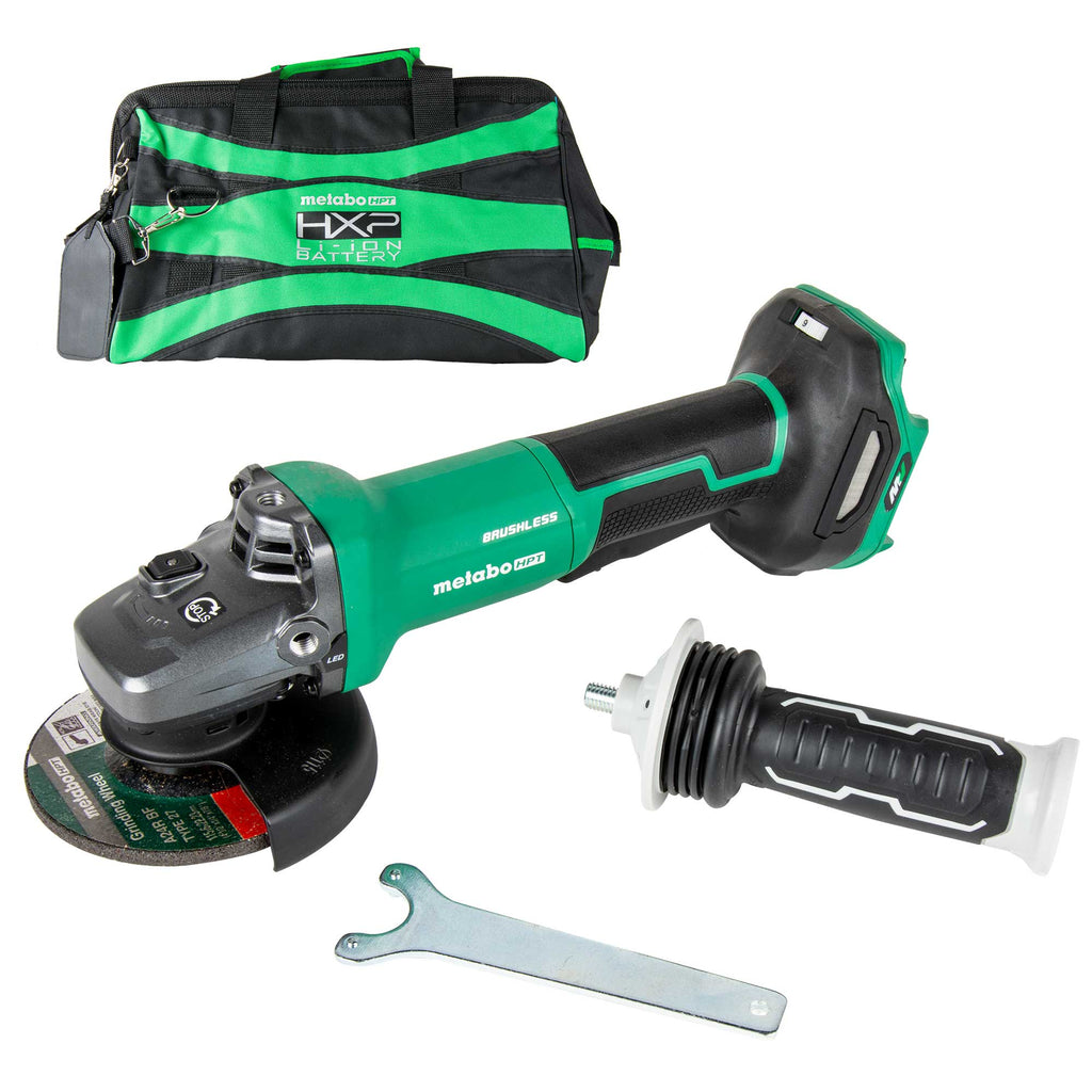 Metabo HPT G3612DVFQ6M 36V MultiVolt 4 - 1/2" Variable Speed Paddle Switch Angle Grinder - Lined Out Metabo HPT G3612DVFQ6M 36V MultiVolt 4 - 1/2" Variable Speed Paddle Switch Angle GrinderGrinders