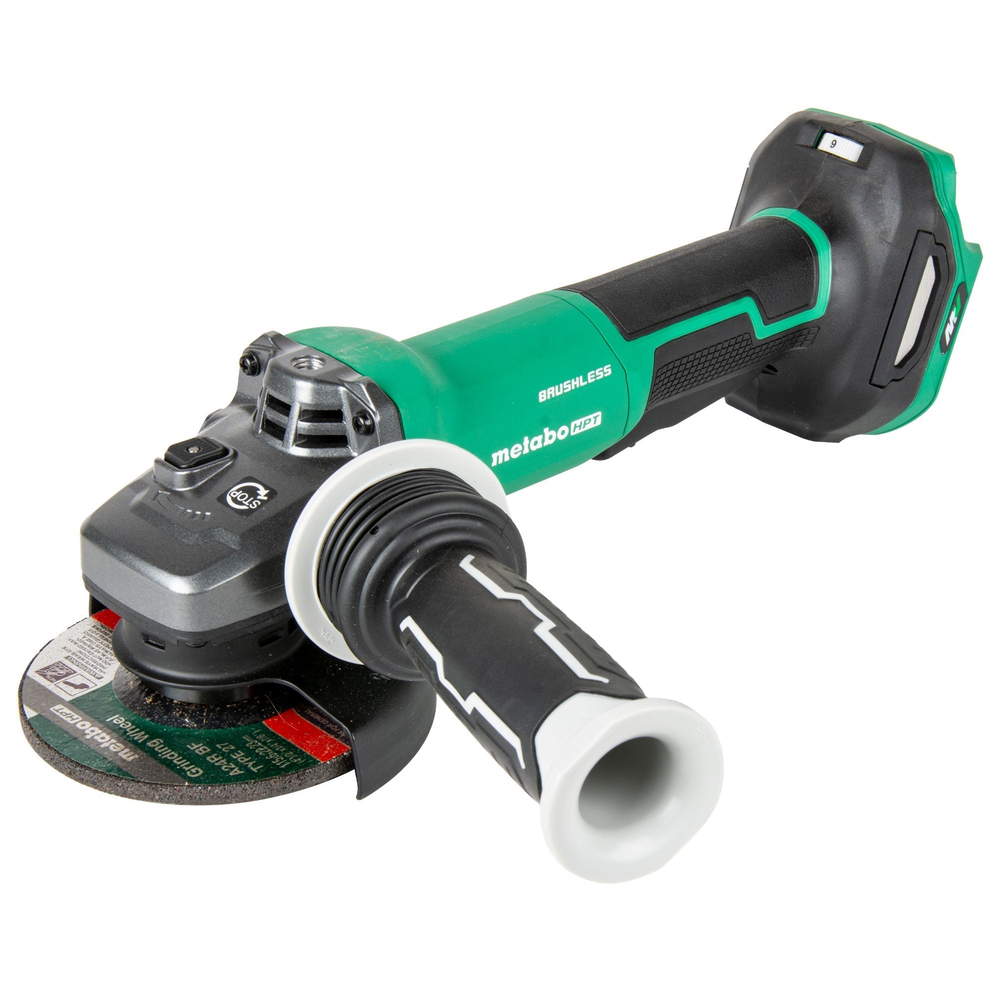 Metabo HPT G3612DVFQ6M 36V MultiVolt 4 - 1/2" Variable Speed Paddle Switch Angle Grinder - Lined Out Metabo HPT G3612DVFQ6M 36V MultiVolt 4 - 1/2" Variable Speed Paddle Switch Angle GrinderGrinders