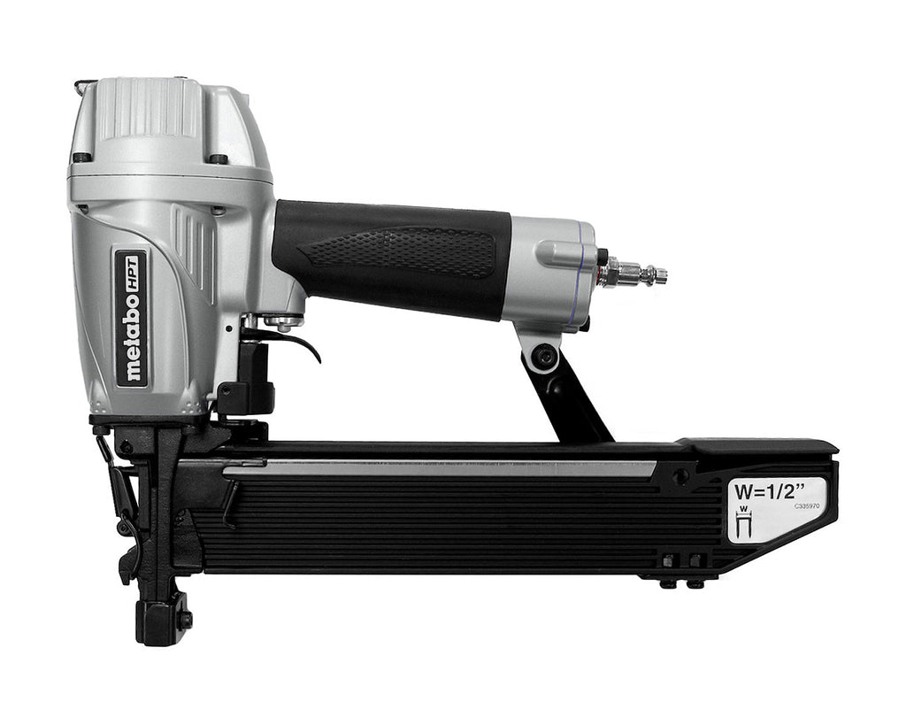 Metabo HPT N5021AM 16 Gauge 15/16 Inch Wide Crown Stapler | N5021A - Lined Out Metabo HPT N5021AM 16 Gauge 15/16 Inch Wide Crown Stapler | N5021ANailers & Staplers
