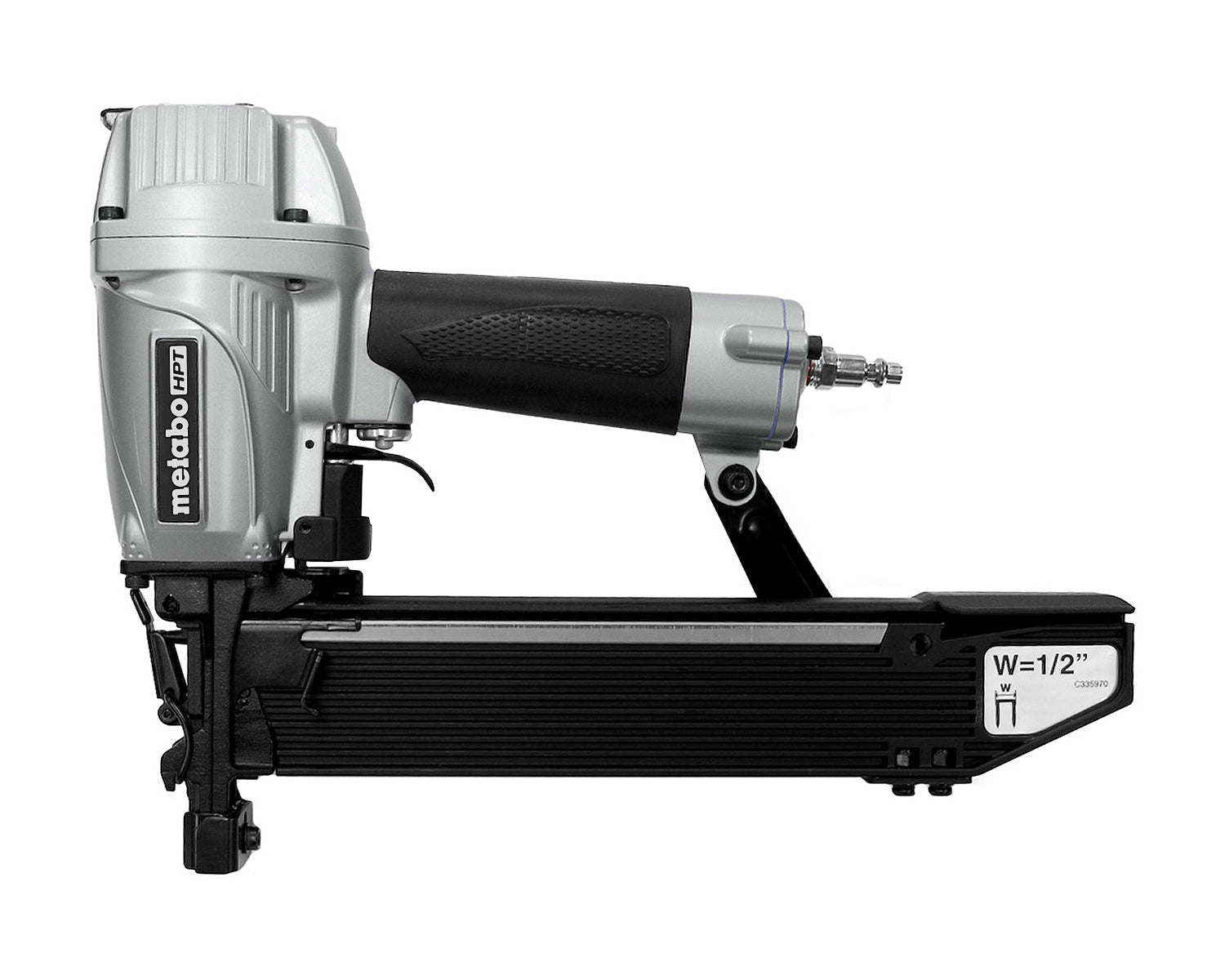 Metabo HPT N5021AM 16 Gauge 15/16 Inch Wide Crown Stapler | N5021A - Lined Out Metabo HPT N5021AM 16 Gauge 15/16 Inch Wide Crown Stapler | N5021ANailers & Staplers