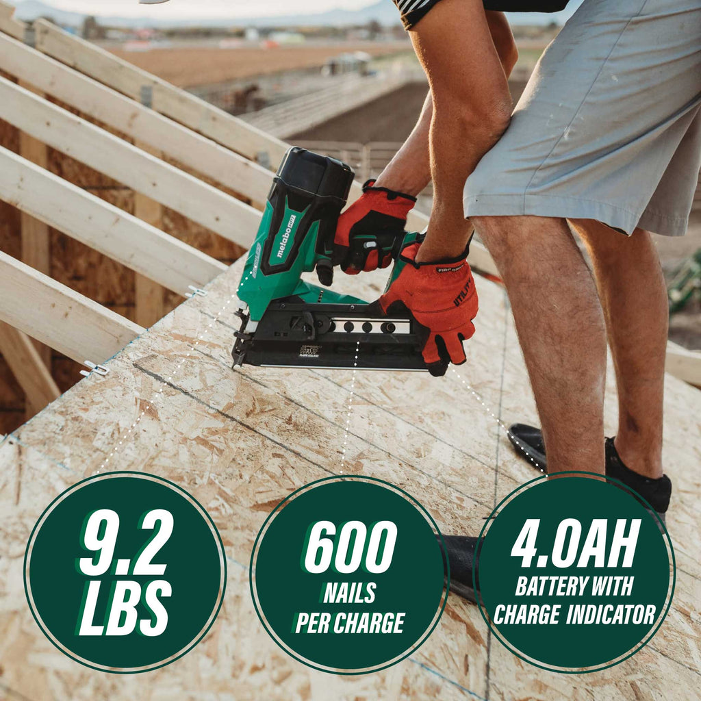Metabo HPT NR1890DRSTM 18V MultiVolt™ Cordless 21 Degree 3 - 1/2" Plastic Strip Framing Nailer - Lined Out Metabo HPT NR1890DRSTM 18V MultiVolt™ Cordless 21 Degree 3 - 1/2" Plastic Strip Framing NailerNailers & Staplers