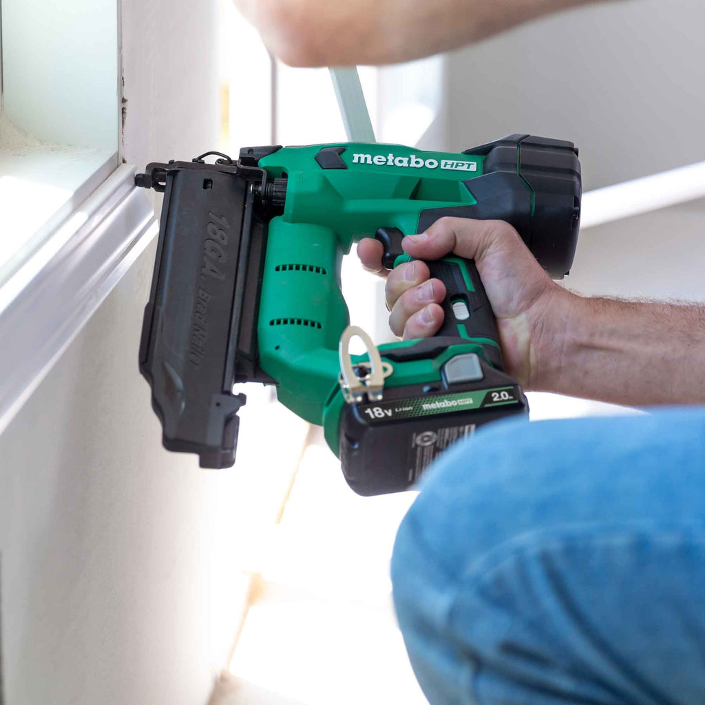 Metabo HPT NT1850DFTM 18V Compact 18 Gauge Cordless Brad Nailer Kit (1x2.0Ah) - Lined Out Metabo HPT NT1850DFTM 18V Compact 18 Gauge Cordless Brad Nailer Kit (1x2.0Ah)Nailers & Staplers