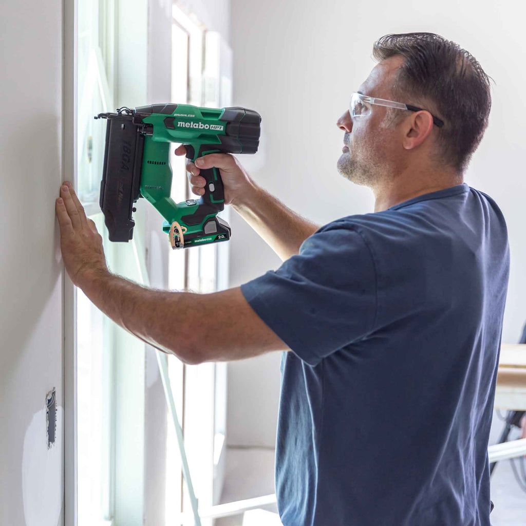 Metabo HPT NT1850DFTM 18V Compact 18 Gauge Cordless Brad Nailer Kit (1x2.0Ah) - Lined Out Metabo HPT NT1850DFTM 18V Compact 18 Gauge Cordless Brad Nailer Kit (1x2.0Ah)Nailers & Staplers