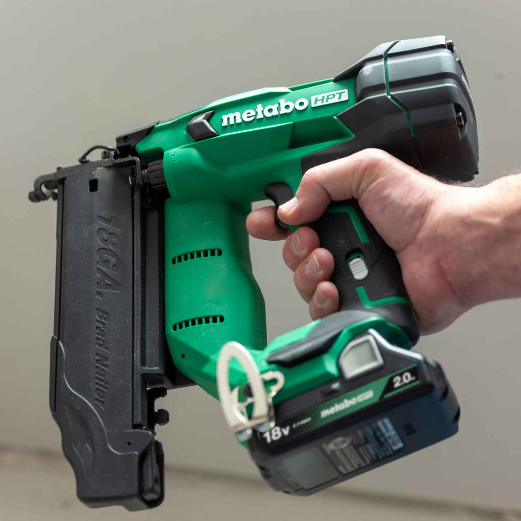 Metabo HPT NT1850DFTM 18V Compact 18 Gauge Cordless Brad Nailer Kit (1x2.0Ah) - Lined Out Metabo HPT NT1850DFTM 18V Compact 18 Gauge Cordless Brad Nailer Kit (1x2.0Ah)Nailers & Staplers