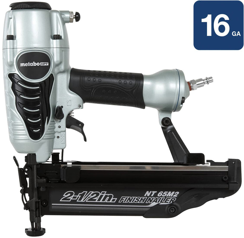 Metabo HPT NT65M2SM 2 - 1/2 In. 16 Gauge Finish Nailer (with Air Duster) - Lined Out Metabo HPT NT65M2SM 2 - 1/2 In. 16 Gauge Finish Nailer (with Air Duster)Nailers & Staplers