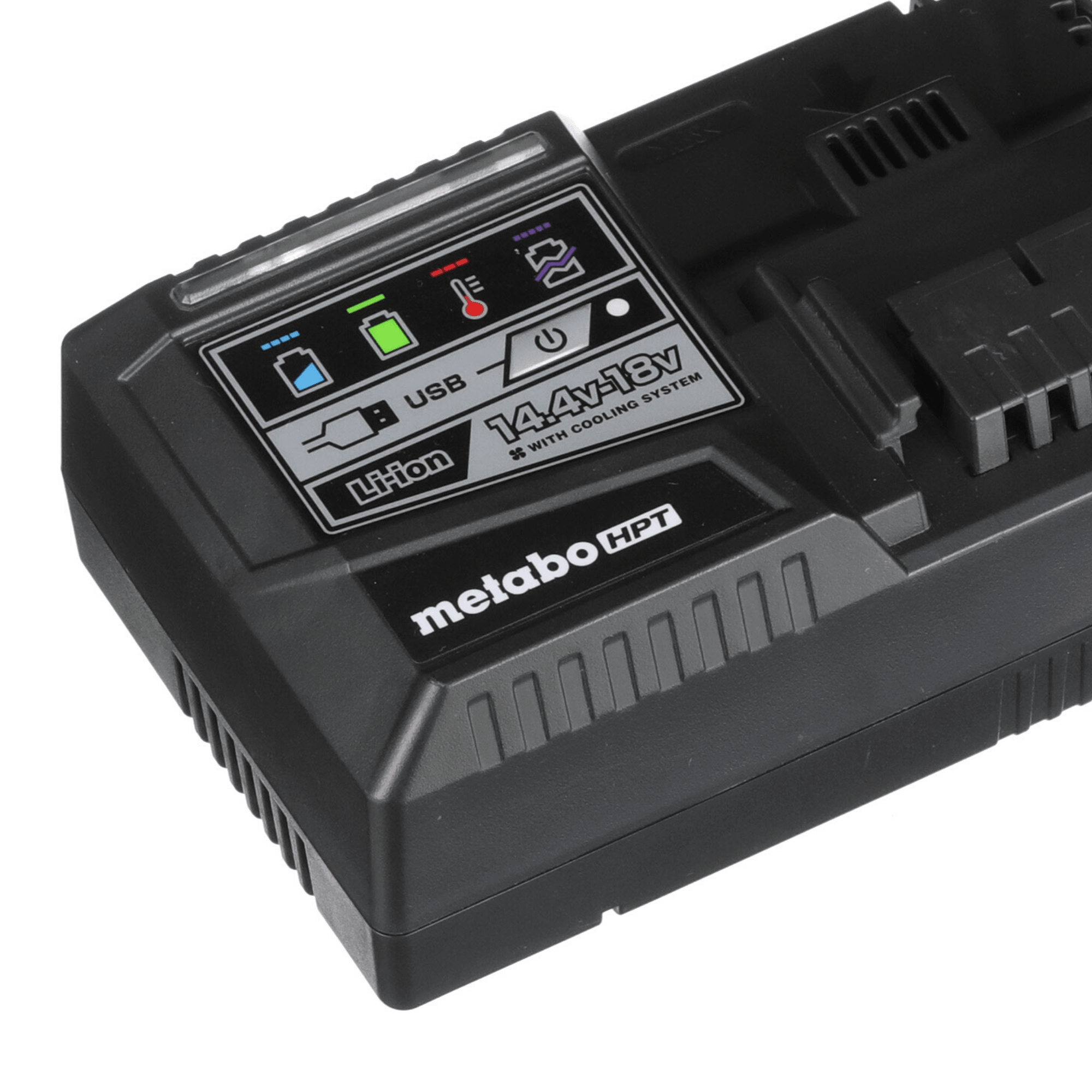Metabo HPT UC18YSL3B1M 36V/18V MultiVolt Lithium Ion Slide Battery and Charger Starter Kit (4.0Ah/8.0Ah) - Lined Out Metabo HPT UC18YSL3B1M 36V/18V MultiVolt Lithium Ion Slide Battery and Charger Starter Kit (4.0Ah/8.0Ah)Power Tool Batteries