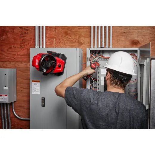 Milwaukee 0820 - 20 M12 Mounting Fan - Lined Out Milwaukee 0820 - 20 M12 Mounting FanVentilation Fans