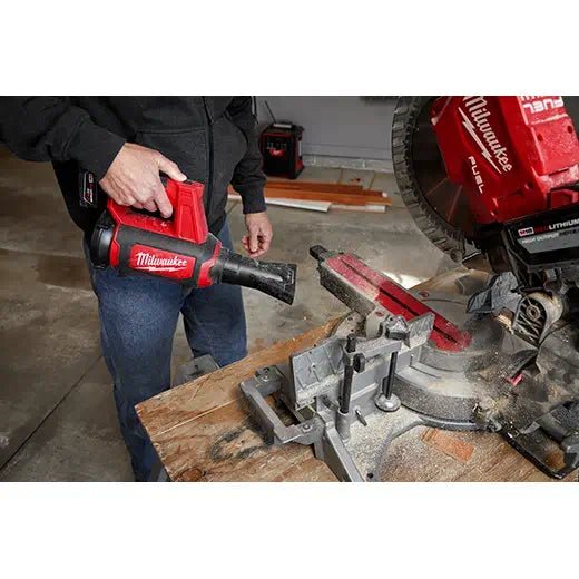 Milwaukee 0852 - 20 M12™ Compact Spot Blower - Lined Out Milwaukee 0852 - 20 M12™ Compact Spot BlowerLeaf Blowers