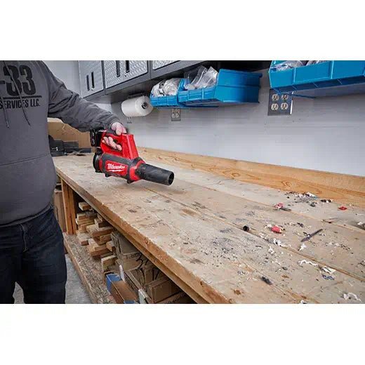 Milwaukee 0852 - 20 M12™ Compact Spot Blower - Lined Out Milwaukee 0852 - 20 M12™ Compact Spot BlowerLeaf Blowers