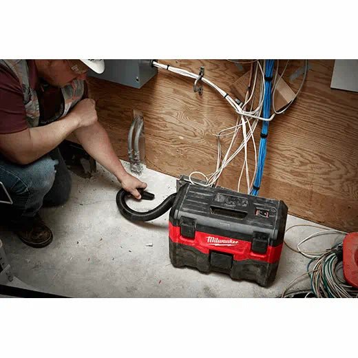 Milwaukee 0880 - 20 M18 2 - Gallon Wet/Dry Vacuum (Tool Only) - Lined Out Milwaukee 0880 - 20 M18 2 - Gallon Wet/Dry Vacuum (Tool Only)Vacuums