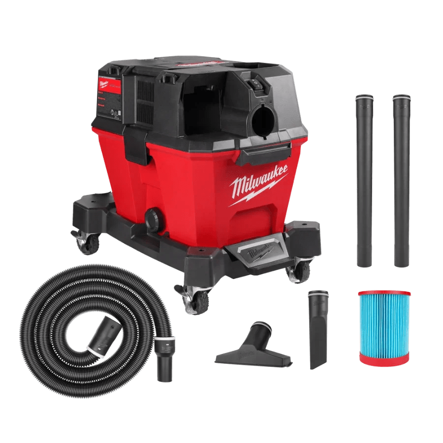 Milwaukee 0910 - 20 M18 Fuel 6 Gallon Wet/Dry Vacuum - Lined Out Milwaukee 0910 - 20 M18 Fuel 6 Gallon Wet/Dry VacuumVacuums