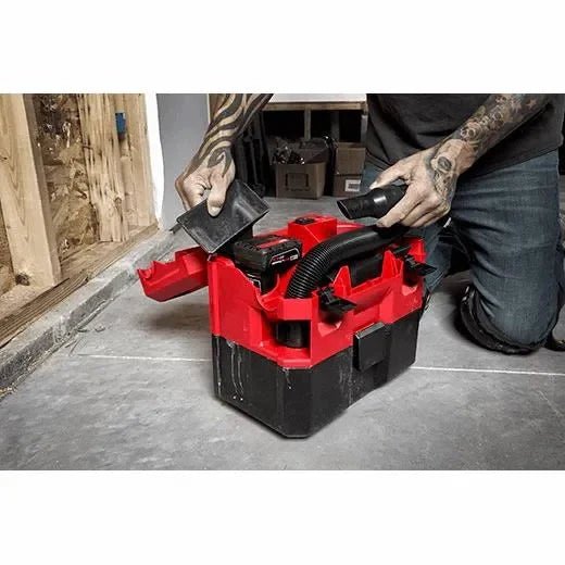Milwaukee 0960 - 20 M12 FUEL™ 1.6 Gallon Wet/Dry Vacuum - Lined Out Milwaukee 0960 - 20 M12 FUEL™ 1.6 Gallon Wet/Dry VacuumVacuums