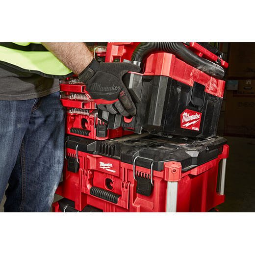 Milwaukee 0970 - 20 M18 FUEL PACKOUT 2.5 Gallon Wet/Dry Vacuum - Lined Out Milwaukee 0970 - 20 M18 FUEL PACKOUT 2.5 Gallon Wet/Dry VacuumVacuums