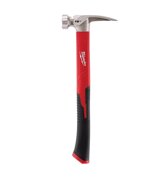 Milwaukee 19oz Smooth Face Poly/Fiberglass Handle Hammer - 48 - 22 - 9316 - Lined Out Milwaukee 19oz Smooth Face Poly/Fiberglass Handle Hammer - 48 - 22 - 9316Hammers