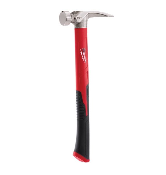 Milwaukee 19oz Smooth Face Poly/Fiberglass Handle Hammer - 48 - 22 - 9316 - Lined Out Milwaukee 19oz Smooth Face Poly/Fiberglass Handle Hammer - 48 - 22 - 9316Hammers