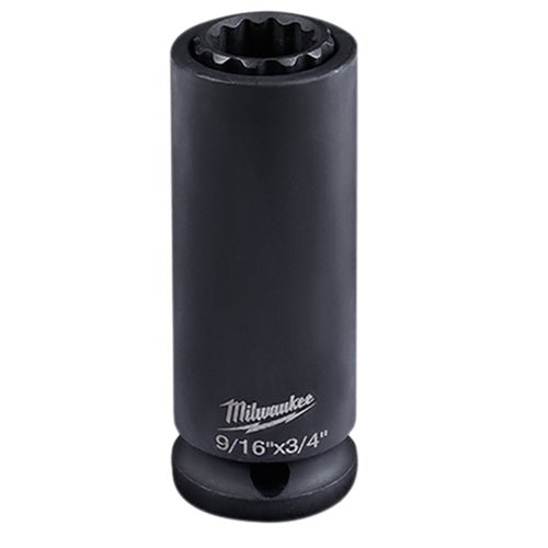 Milwaukee 2 - IN - 1 Socket 12pt 9/16"x 3/4" - 49 - 66 - 5121 - Lined Out Milwaukee 2 - IN - 1 Socket 12pt 9/16"x 3/4" - 49 - 66 - 5121Sockets & Adapters