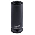 Milwaukee 2 - IN - 1 Socket 12pt 9/16"x 3/4" - 49 - 66 - 5121 - Lined Out Milwaukee 2 - IN - 1 Socket 12pt 9/16"x 3/4" - 49 - 66 - 5121Sockets & Adapters