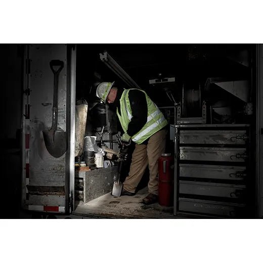 Milwaukee 2004HZL Intrinsically Safe C I, II, III / D 1 Spot/Flood Headlamp - Lined Out Milwaukee 2004HZL Intrinsically Safe C I, II, III / D 1 Spot/Flood HeadlampHeadlamps