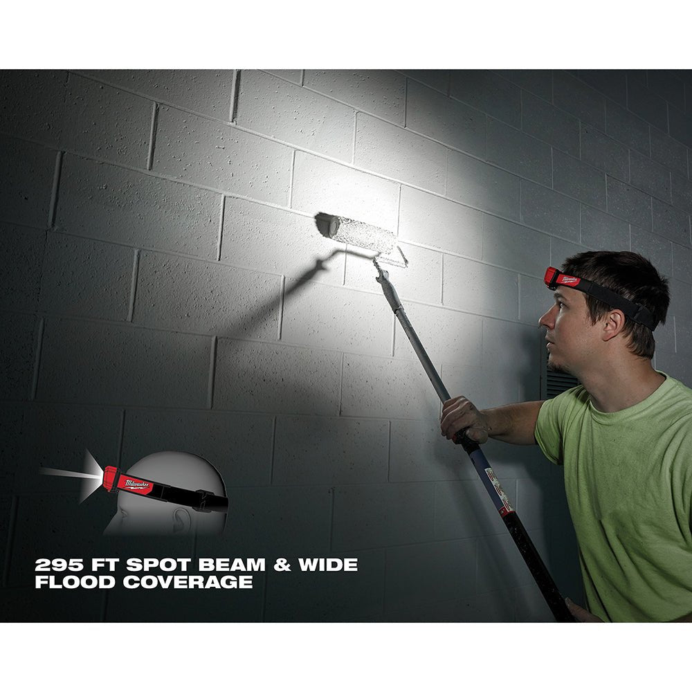 Milwaukee 2104 Spot/Flood Headlamp - Lined Out Milwaukee 2104 Spot/Flood HeadlampWork Lights