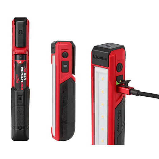 Milwaukee 2112 - 21 REDLITHIUM™ USB ROVER™ Pocket Flood Light - Lined Out Milwaukee 2112 - 21 REDLITHIUM™ USB ROVER™ Pocket Flood LightWork Lights
