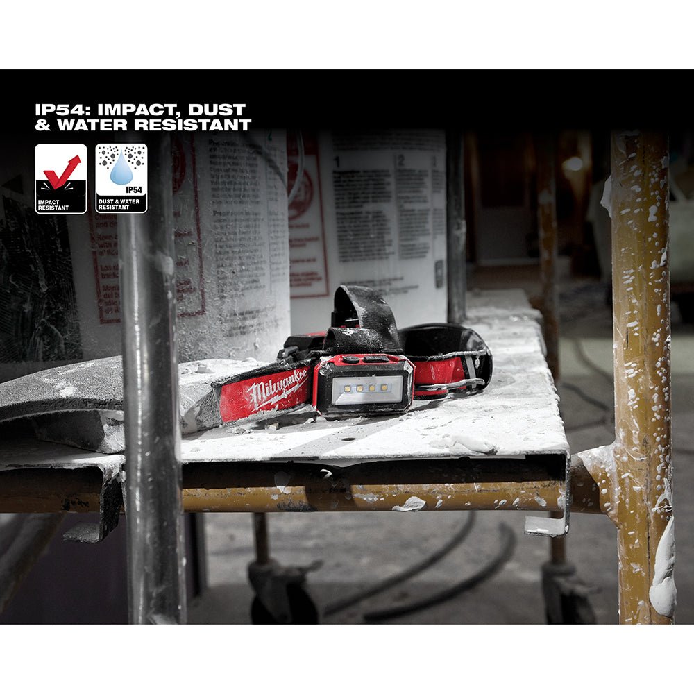 Milwaukee 2115 - 21 USB Rechargeable Low - Profile Headlamp - Lined Out Milwaukee 2115 - 21 USB Rechargeable Low - Profile HeadlampWork Lights
