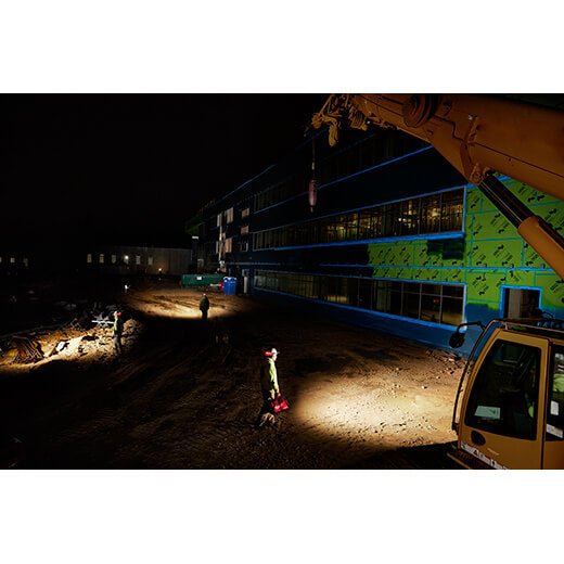 Milwaukee 2116 - 21 REDLITHIUM™ USB BEACON™ Hard Hat Light - Lined Out Milwaukee 2116 - 21 REDLITHIUM™ USB BEACON™ Hard Hat LightWork Lights