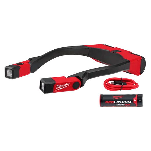 Milwaukee 2117 - 21 REDLITHIUM USB 400L Neck Light - Lined Out Milwaukee 2117 - 21 REDLITHIUM USB 400L Neck LightFlashlights