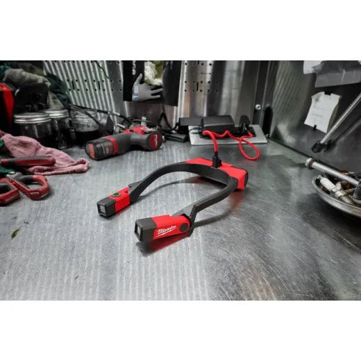 Milwaukee 2117 - 21 REDLITHIUM USB 400L Neck Light - Lined Out Milwaukee 2117 - 21 REDLITHIUM USB 400L Neck LightFlashlights