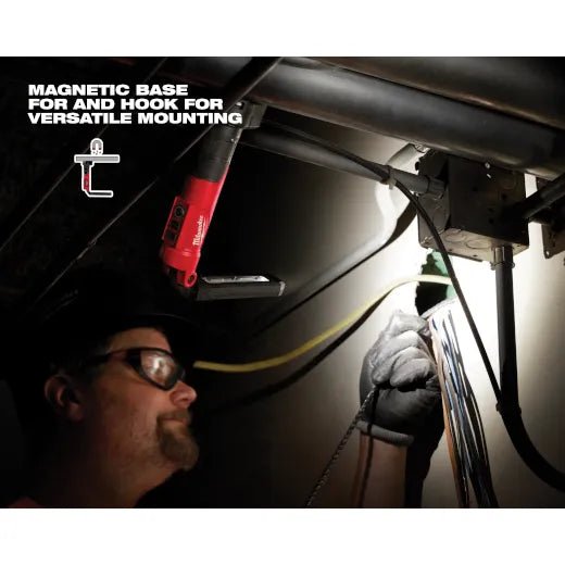 Milwaukee 2128 - 21 REDLITHIUM™ USB Stick Light W/ Magnet - Lined Out Milwaukee 2128 - 21 REDLITHIUM™ USB Stick Light W/ MagnetWork Lights