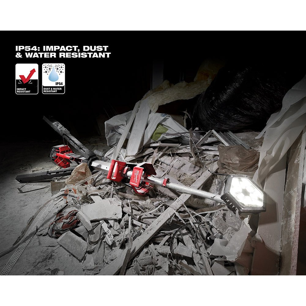 Milwaukee 2131 - 20 M18™ ROCKET™ Dual Power Tower Light - Lined Out Milwaukee 2131 - 20 M18™ ROCKET™ Dual Power Tower LightWork Lights