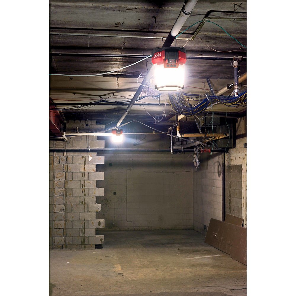 Milwaukee 2145 - 20 M18™ RADIUS™ LED Compact Site Light - Lined Out Milwaukee 2145 - 20 M18™ RADIUS™ LED Compact Site LightWork Lights