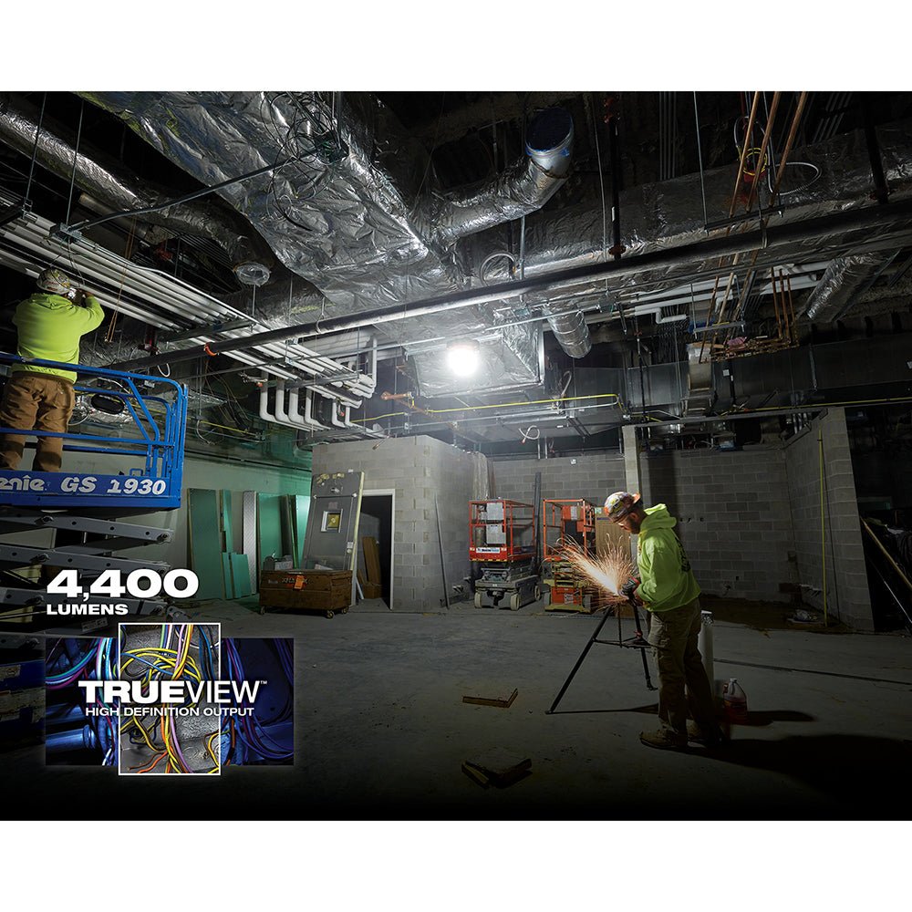 Milwaukee 2145 - 20 M18™ RADIUS™ LED Compact Site Light - Lined Out Milwaukee 2145 - 20 M18™ RADIUS™ LED Compact Site LightWork Lights