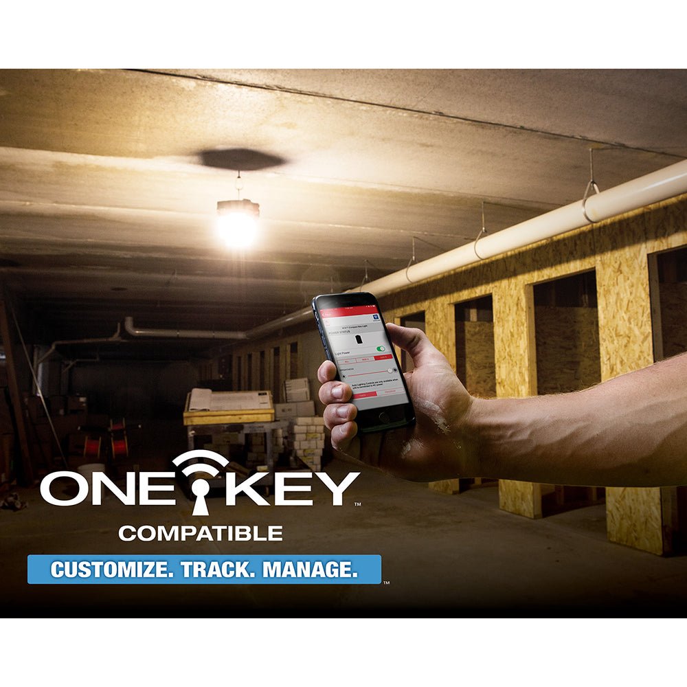 Milwaukee 2146 - 20 M18™ RADIUS™ LED Compact Site Light w/ ONE - KEY™ - Lined Out Milwaukee 2146 - 20 M18™ RADIUS™ LED Compact Site Light w/ ONE - KEY™Work Lights