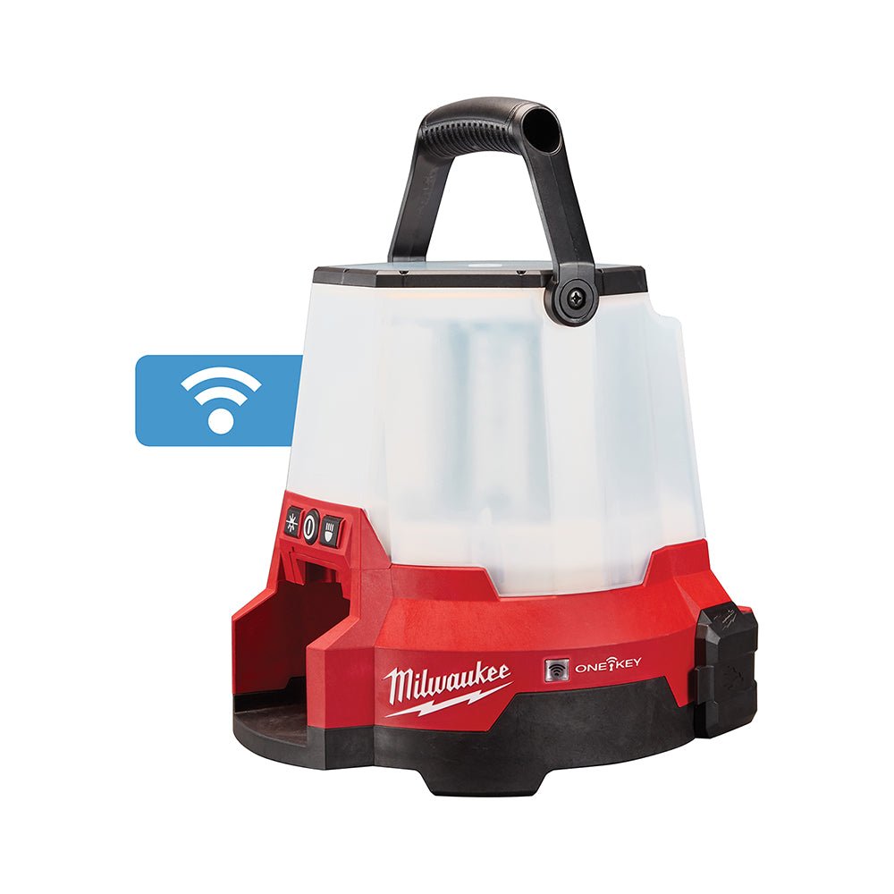 Milwaukee 2146 - 20 M18™ RADIUS™ LED Compact Site Light w/ ONE - KEY™ - Lined Out Milwaukee 2146 - 20 M18™ RADIUS™ LED Compact Site Light w/ ONE - KEY™Work Lights