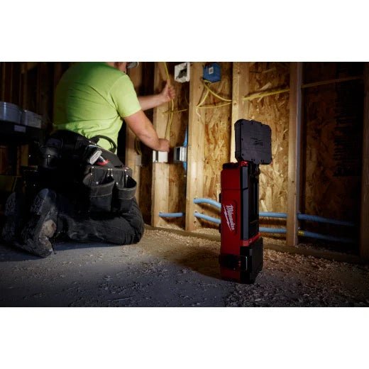Milwaukee 2356 - 20 M12™ PACKOUT™ Flood Light w/ USB Charging - Lined Out Milwaukee 2356 - 20 M12™ PACKOUT™ Flood Light w/ USB ChargingWork Lights