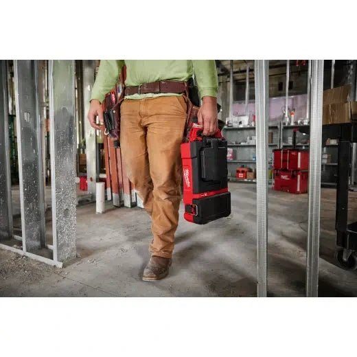 Milwaukee 2356 - 20 M12™ PACKOUT™ Flood Light w/ USB Charging - Lined Out Milwaukee 2356 - 20 M12™ PACKOUT™ Flood Light w/ USB ChargingWork Lights